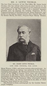 James Lewis Thomas, edesmennyt pääkatsastaja, sotatoimisto tekijältä English Photographer