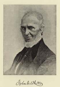 John G. Whittier, Amerikan kveekarirunoilija. tekijältä English Photographer