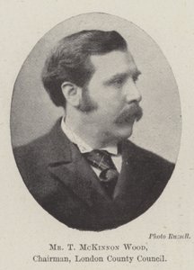 T McKinnon Wood, puheenjohtaja, London County Council