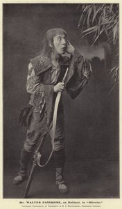 Herra Walter Passmore Bobinetina elokuvassa Mirette tekijältä English Photographer