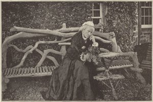 Rouva Gladstone Blackcraigin linnan puutarhassa tekijältä English Photographer
