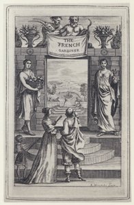 N de Bonnefons, The French Gardiner, Tr J Evelyn, J Crooke 1658 (b/w kuva) tekijältä English Photographer