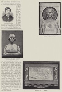 Kuninkaallisen akatemian uudet jäsenet, herra George Glanfield Frampton