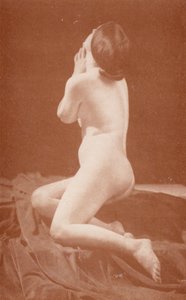 Nudistista taidetta: Rukous (s/w-kuva) tekijältä English Photographer