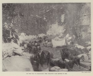Matkalla Klondikeen, Chilkoot Pass Route vuonna 1898 tekijältä English Photographer