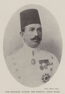 Egyptiläinen Vieraamme, Khedive, Abbas Hilmi tekijältä English Photographer