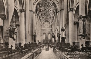 Oxford, Christchurchin katedraali, Choir East (m/w kuva) tekijältä English Photographer