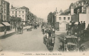 Oxford Street, itään Marble Archista tekijältä English Photographer