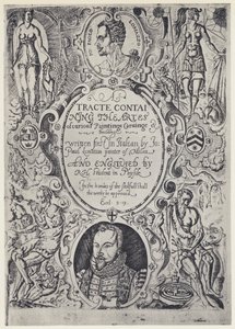 P Lomazzo, A Tracte containing the Artes of Cureous Paintinge, Tr R Haydock, J Barnes, Oxford 1598 (s/w valokuva). tekijältä English Photographer