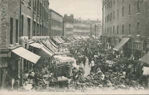 Petticoat Lane sunnuntaiaamuna tekijältä English Photographer