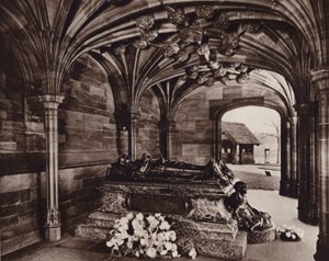 Port Sunlight: perustajan William Hesketh Leverin ja hänen vaimonsa haudat tekijältä English Photographer