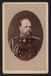 Muotokuva, Venäjän tsaari Aleksanteri III (m/v kuva) tekijältä English Photographer