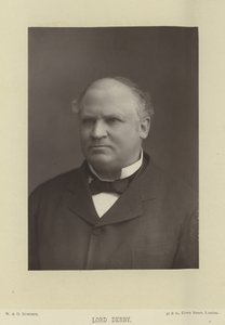 Derbyn jaarlin Edward Stanleyn muotokuva tekijältä English Photographer