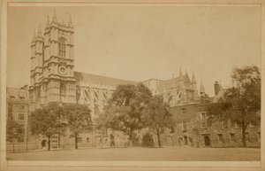 Postikortti Westminster Abbey tekijältä English Photographer