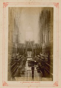 Postikortti Westminster Abbeyn kuorosta tekijältä English Photographer