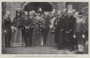 Tamworthin linnan ja sen ympäristön esittely yleisölle Queens Long Reignin muistoksi, 27. toukokuuta 1899 tekijältä English Photographer