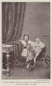 Prinssi George (Yorkin herttua) ja Walesin prinsessa Louise (Fifen herttuatar) tekijältä English Photographer