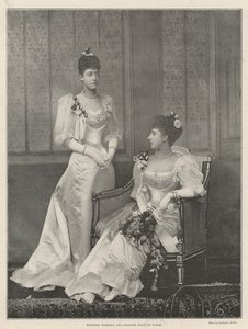Walesin prinsessa Victoria ja prinsessa Maud