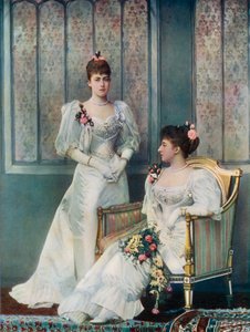 Walesin prinsessa Victoria ja Tanskan prinsessa Charles tekijältä English Photographer