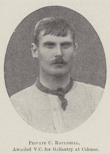 Private C Ravenhill, palkittu VC Colenson urheudesta tekijältä English Photographer