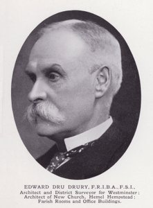 Lontoon tunnetuimmat miehet: Edward Dru Drury (m/v kuva) tekijältä English Photographer