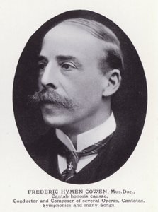 Lontoon tunnetuimmat miehet: Frederic Hymen Cowen (m/v kuva) tekijältä English Photographer