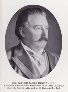 Lontoon tunnetuimmat miehet: Sir Alfred James Newton (m/v kuva) tekijältä English Photographer