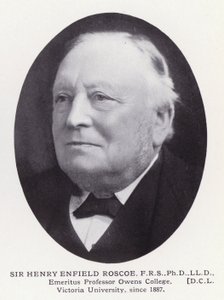 Lontoon tunnetuimmat miehet: Sir Henry Enfield Roscoe (m/v kuva) tekijältä English Photographer