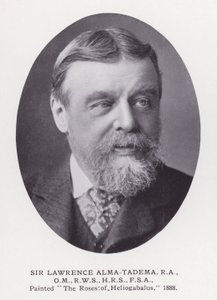 Lontoon tunnetuimmat miehet: Sir Lawrence Alma-Tadema (m/v kuva) tekijältä English Photographer