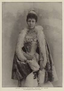 Kuningatar Maria Cristina, Espanjan valtionhoitaja tekijältä English Photographer