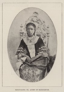 Ranavalona III, Madagaskarin kuningatar tekijältä English Photographer