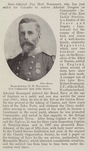 Kontra-amiraali D H Bosanquet, New Commander East India Station tekijältä English Photographer