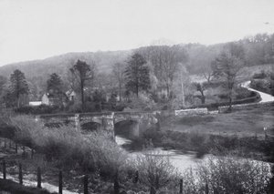River Avon, Limpley Stoke (m/w kuva) tekijältä English Photographer