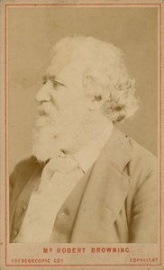 Robert Browning, runoilija tekijältä English Photographer