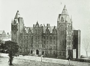 Royal College of Music: ulkopuoli, 1894 tekijältä English Photographer