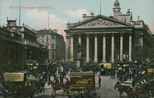 Royal Exchange and Bank, Lontoo tekijältä English Photographer
