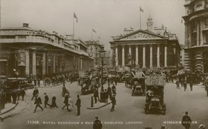 Royal Exchange ja Bank of England, Lontoo tekijältä English Photographer