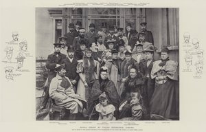 Kuninkaallinen ryhmä Palais Edinburghissa, Coburgissa