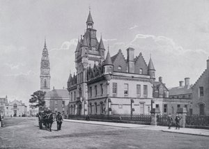 Skotlanti: Greenock, oikeustalo (m/w kuva) tekijältä English Photographer