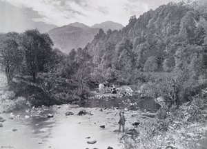 Skotlanti: Trossachs Glenissä (m/w kuva) tekijältä English Photographer
