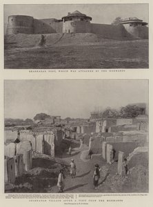 Shabkadar Village Mohmandien vierailun jälkeen