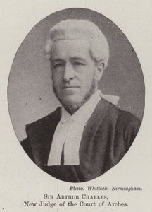 Sir Arthur Charles, Archesin tuomioistuimen uusi tuomari tekijältä English Photographer