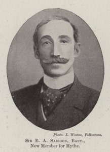 Sir E A Sassoon, Baronet, Hythen uusi jäsen tekijältä English Photographer