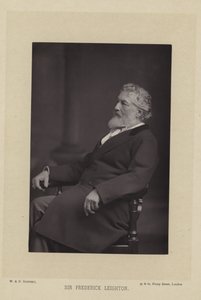 Sir Frederick Leighton tekijältä English Photographer