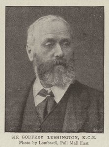Sir Godfrey Lushington, KCB tekijältä English Photographer