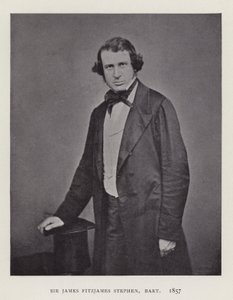 Sir James Fitzjames Stephen, Baronet, 1857 tekijältä English Photographer