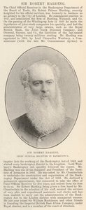 Sir Robert Harding, johtava konkurssipesänhoitaja tekijältä English Photographer