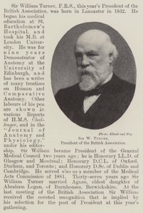Sir W Turner, British Associationin puheenjohtaja tekijältä English Photographer