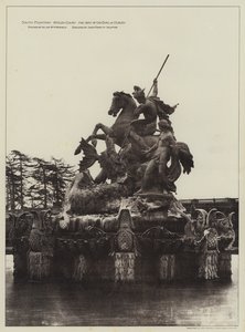 South Fountain Witley Court, Theat of the Earl of Dudley (m/w kuva) tekijältä English Photographer