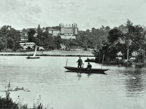 Tähti ja sukkanauhakoti, Richmond Hill, Richmond: yleiskuva, 1895 tekijältä English Photographer